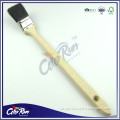ColorRun perfect wooden handle natural bristle blend with tapered filament radiator brush